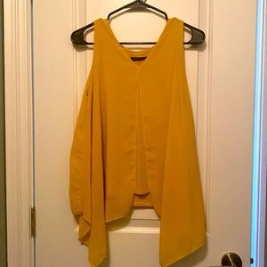 Dark yellow blouse